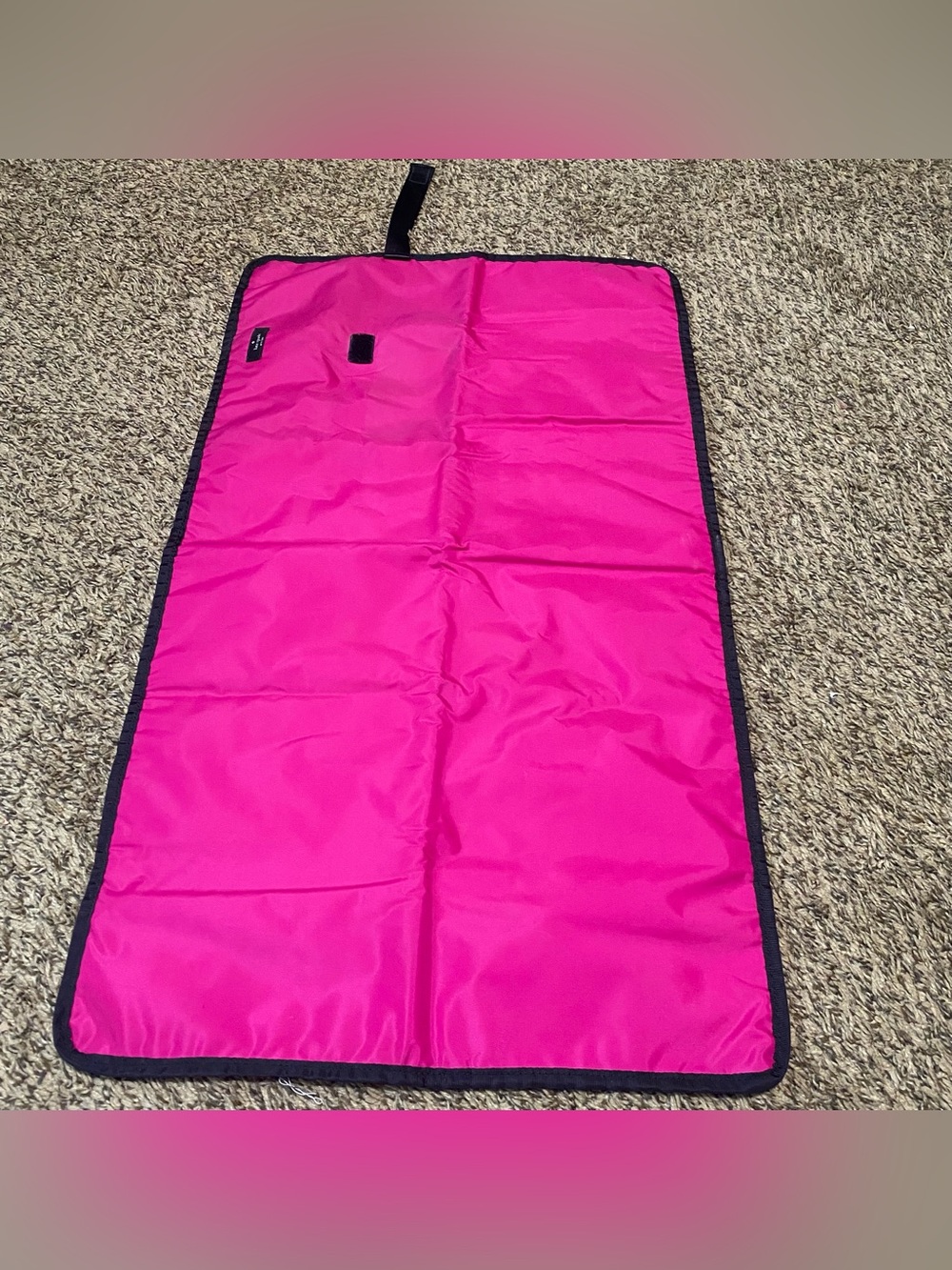 Kate Spade New York Hot Pink Portable Changing Pad 25" Travel Diaper Pad